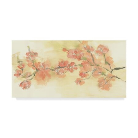 Chris Paschke 'Tinted Blossoms I' Canvas Art,10x19